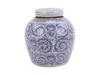 LivingStyles Washio Porcelain Temple Jar, Large offer