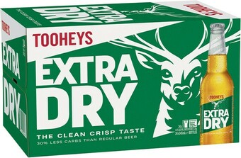 IGA Tooheys Extra Dry 24 Pack offer