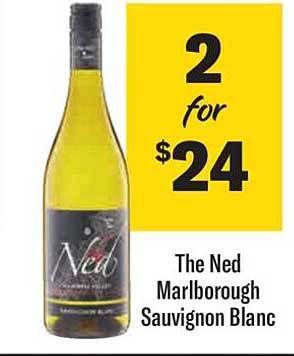 Liquorland The ned marlborough sauvignon blanc offer