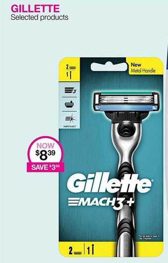Priceline Gillette selected products offer