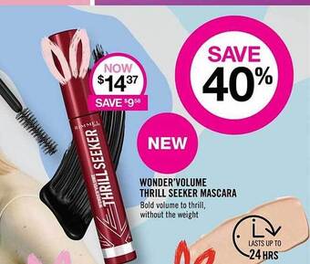 Priceline Wonder'volume thrill seeker mascara offer