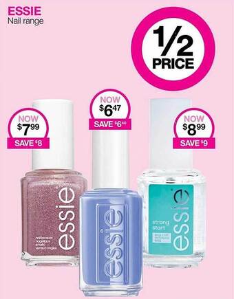 Priceline Essie nail range offer