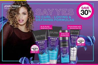 Priceline John frieda haircare range offer