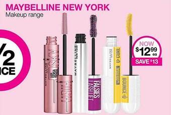 Priceline Maybelline new york makeup range offer