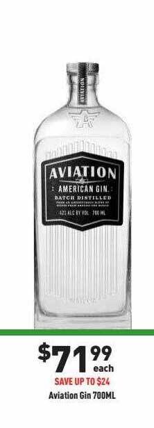 Liquor Legends Aviation gin offer