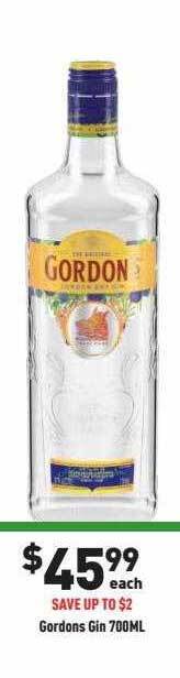 Gordons gin