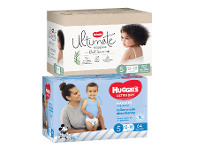 Foodworks Huggies Ultimate or Ultra Dry Nappies 52-90 Pack offer