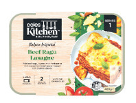 Coles Coles Kitchen Beef Lasagne 400g offer