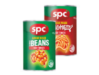 Foodworks SPC Baked Beans or Spaghetti 420/425g offer
