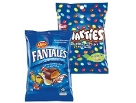 Allen’s Fantales, Jaffas, Smarties or Freckles 120g