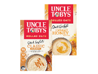 Foodworks Uncle Tobys Quick Oats Sachets 8/10 Pack offer