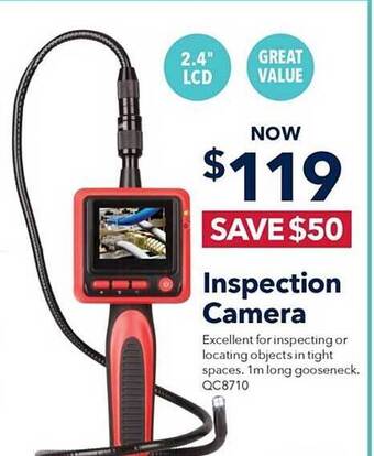 Jaycar Electronics Inspection camera offer