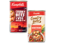 Coles Campbell’s Country Ladle or Chunky Soup 495g-505g offer