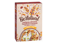 Coles Be Natural Cashew, Almond, Hazelnut & Coconut Cereal 415g offer