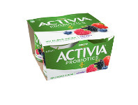 Coles Activia Probiotics Yoghurt 4x125g offer