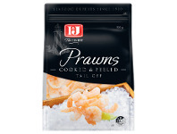 Coles I&J Cooked & Peeled Prawns Tail Off 500g offer