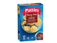 Coles Patties Party Meat Pies 12 Pack 560g offer