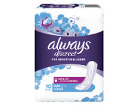 Always Discreet Pads 10 Packs