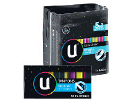 Foodworks U by Kotex Tampons or Pads 8-16 Pack offer