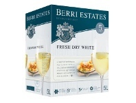 Liquorland Berri Fresh Dry White Cask 5Lt offer