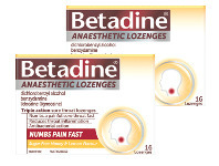 Chemist Discount Centre Betadine Anaesthetic Honey & Lemon 16 Lozenges offer