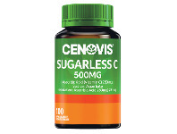 Foodworks Cenovis Sugarless C 500mg Tablets Orange Flavour 100 Pack offer