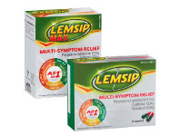 Coles Lemsip All in One Hot Drinks 10 Pack or Multi-Symptom Relief All in One Capsules 16 Pack offer