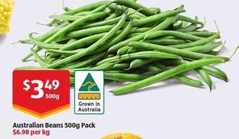 ALDI Australian beans offer