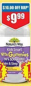 Chemist Warehouse Nature's way kids smart vita gummies offer