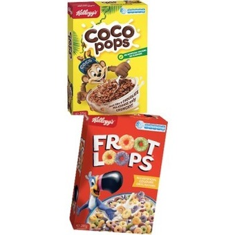 IGA Kellogg’s cereal 285-460g selected varieties offer