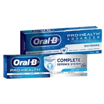 IGA Oral-b pro health advanced 110g selected varieties offer