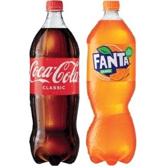 IGA Coca-cola, sprite or fanta 1.25 litre selected varieties offer