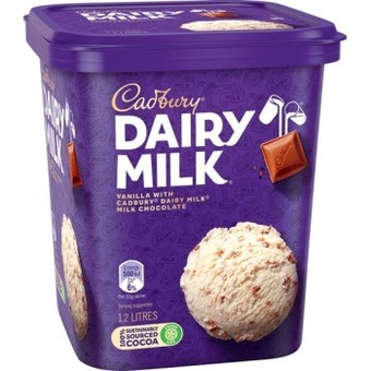 IGA Cadbury, oreo or nestlé ice cream 1.2 litre selected varieties offer
