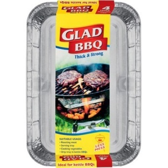 IGA Glad bbq thick & strong trays 4 pack offer