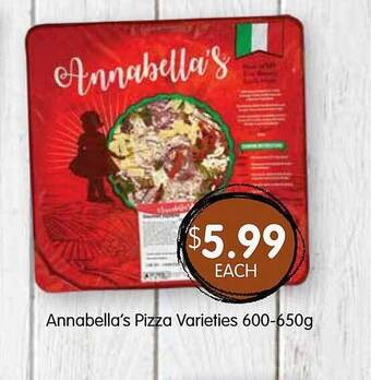 Spudshed Annabella's pizza offer