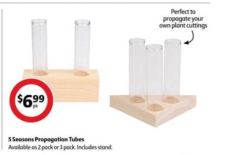 5 seasons propagation tubes offer at Coles