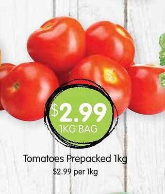Spudshed Tomatoes offer
