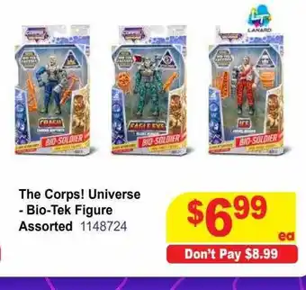 Mr Toys The corps! universe - bio tek figure assorted offer