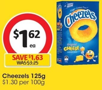 Coles Cheezels 125g offer