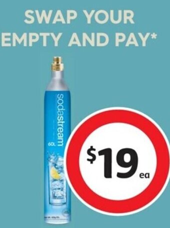 Sodastream Gas Cylinder 60 Litre
