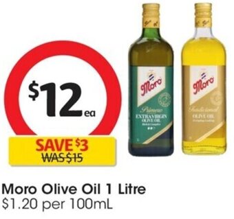 Coles Moro Olive Oil 1 Litre offer