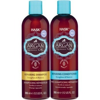 Coles Hask shampoo or conditioner 355ml offer