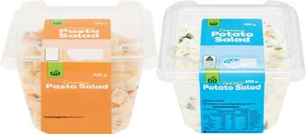 Woolworths Woolworths Pre Packed Salad Varieties 400g u2013 From the Deli u2013 Excludes Bombay Potato & Roasted Vegetable Cous Cous Var offer