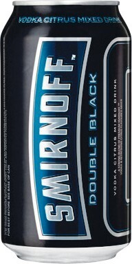 Woolworths Smirnoff Ice Double Black 6.5% Cans 4x375ml offer
