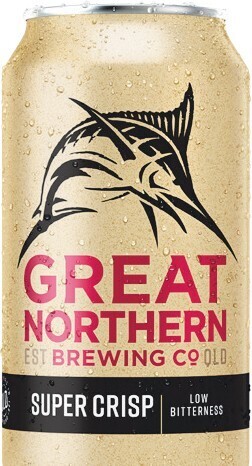 Woolworths Great Northern Super Crisp Block 30x375ml Cans offer