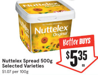 IGA Nuttelex Spread 500g offer