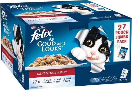 Purina felix store cat food woolworths