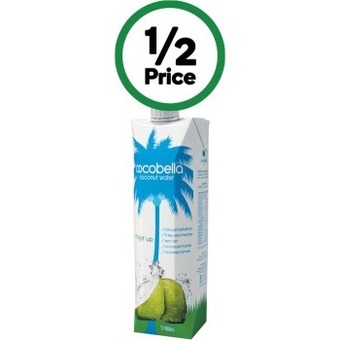 Woolworths Cocobella coconut water 1 litre offer