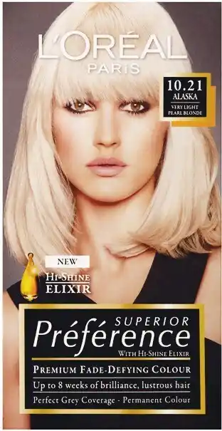 Woolworths Lu2019Oreal Paris Preference Hair Colour offer