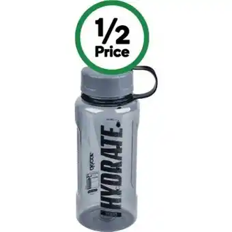 Woolworths Decor hydrate tritan bottle 1 litre assorted each offer